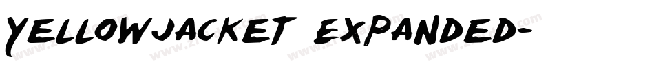 Yellowjacket Expanded字体转换